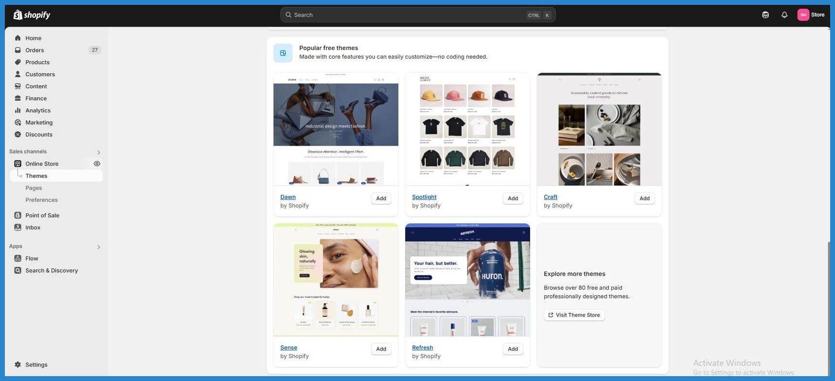 Customize a Theme